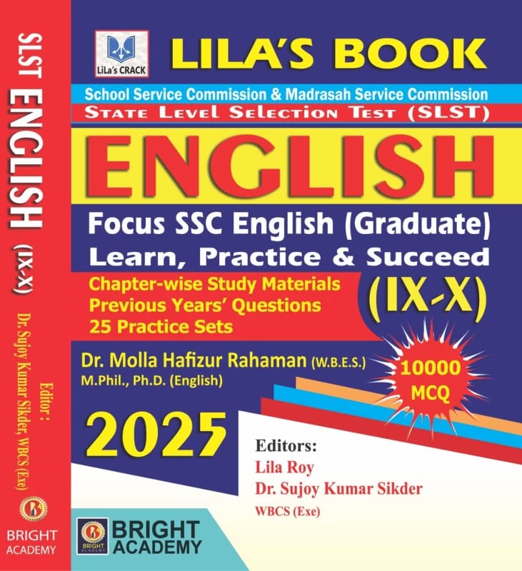 STATE LEVEL SELECTION TEST (SLST)  ENGLISH