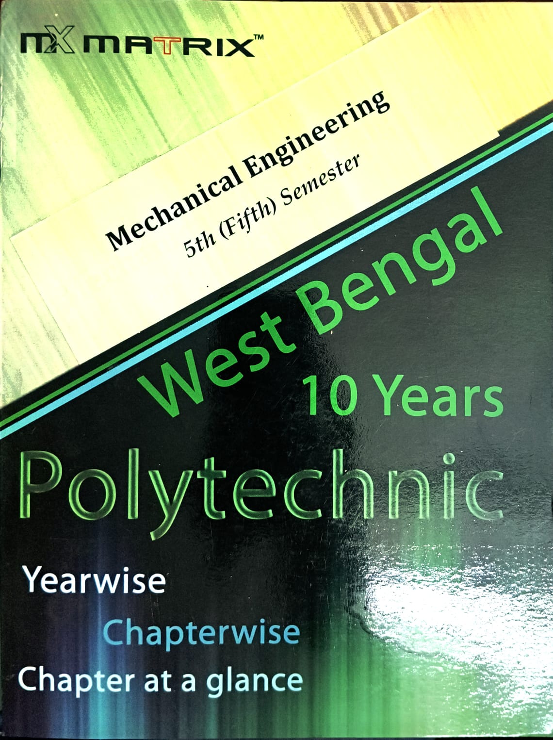 MATRIX MECHANICAL ENGINEERING 5TH SEM 