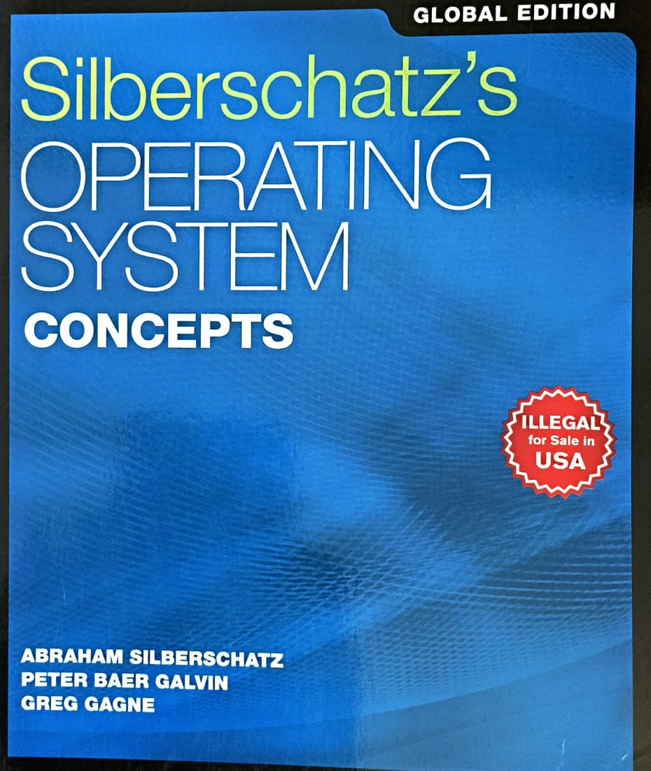 Silberschatz's OPERATING SYSTEM  CONCEPTS