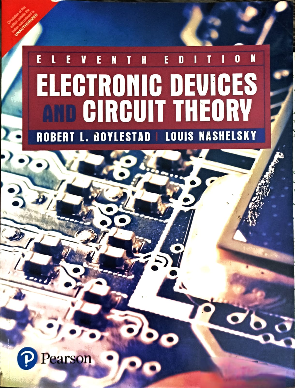 ELECTRONIC DEVICES AND CIRCUIT THEORY